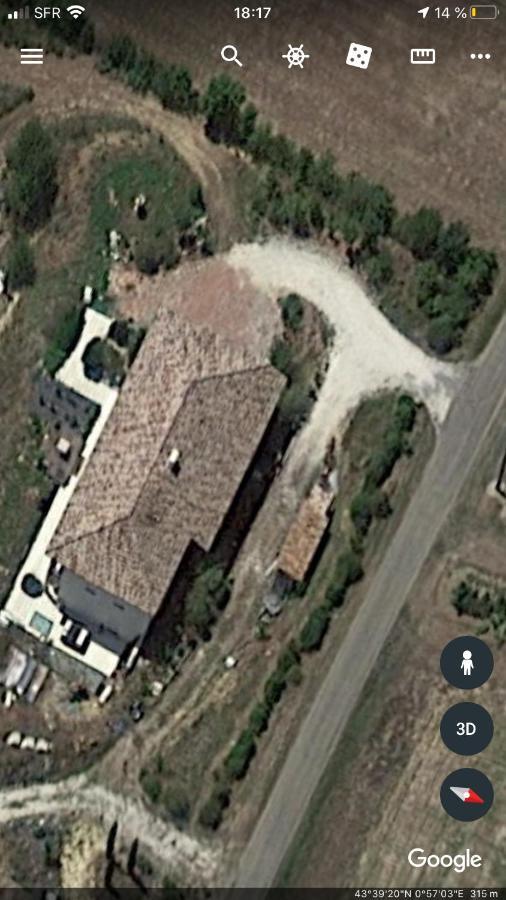 La Decouverte, Jacuzzi, Sauna, Et Terrasse Avec Vue Sur Lac A La Campagne Entre Toulouse Et Auch Catonvielle 外观 照片