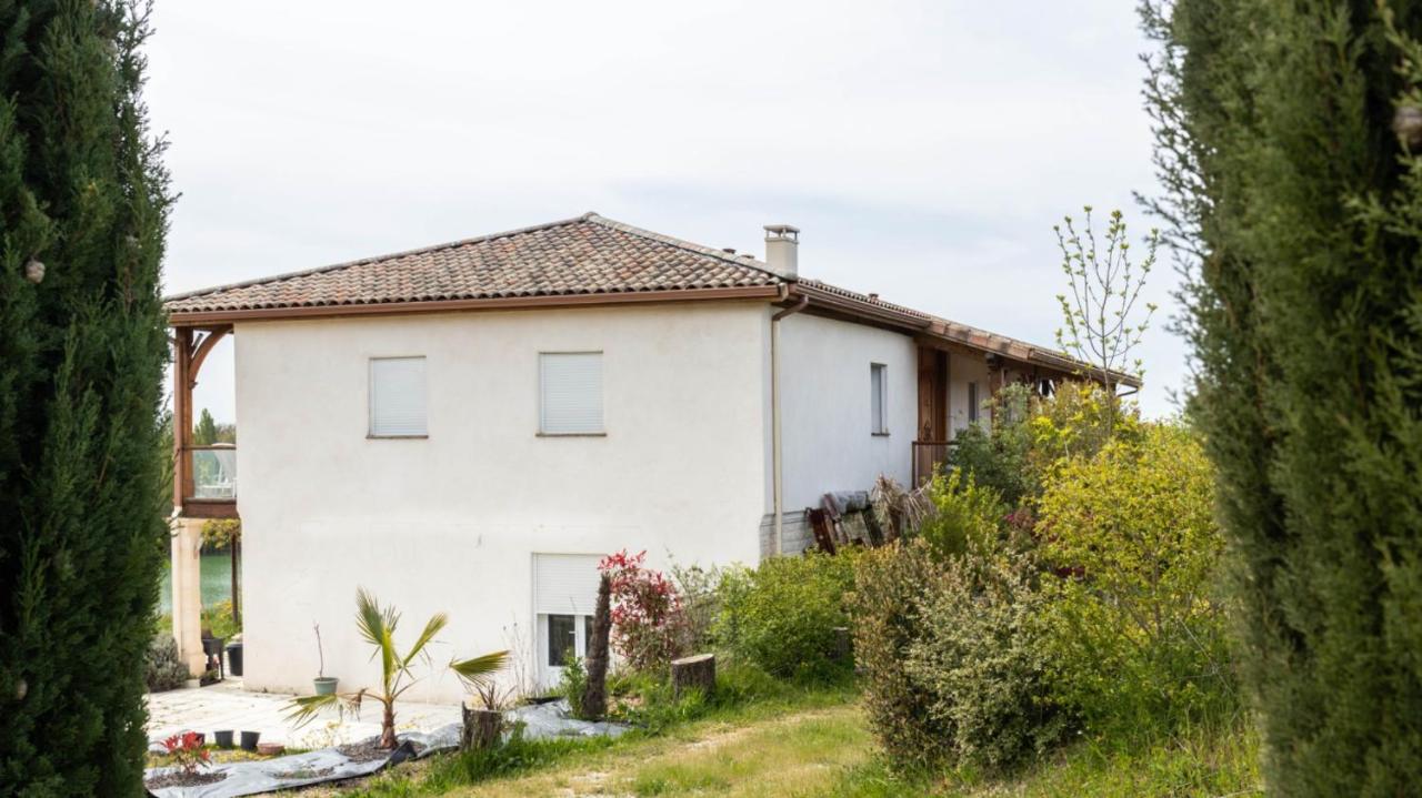 CatonvielleLa Decouverte, Jacuzzi, Sauna, Et Terrasse Avec Vue Sur Lac A La Campagne Entre Toulouse Et Auch别墅 外观 照片