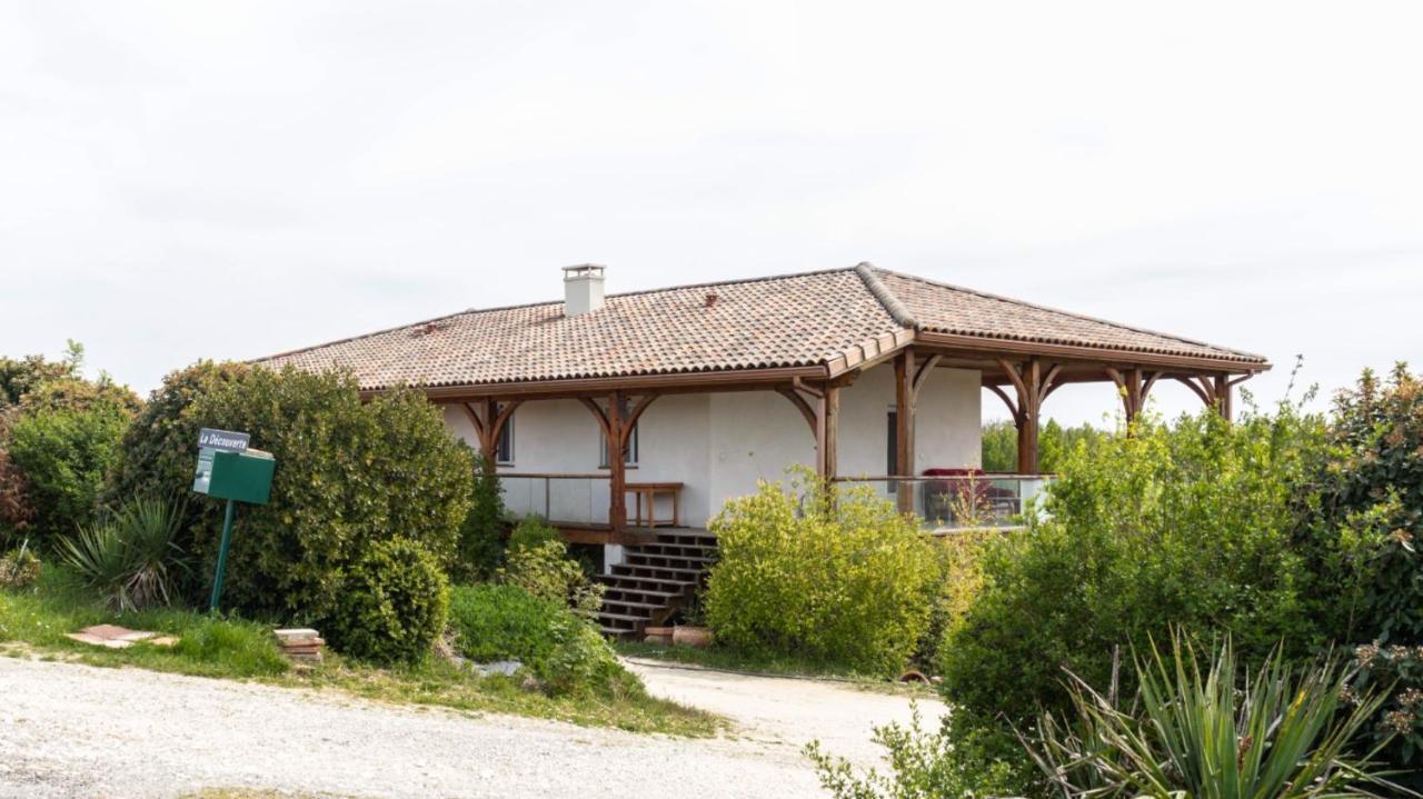 La Decouverte, Jacuzzi, Sauna, Et Terrasse Avec Vue Sur Lac A La Campagne Entre Toulouse Et Auch Catonvielle 外观 照片